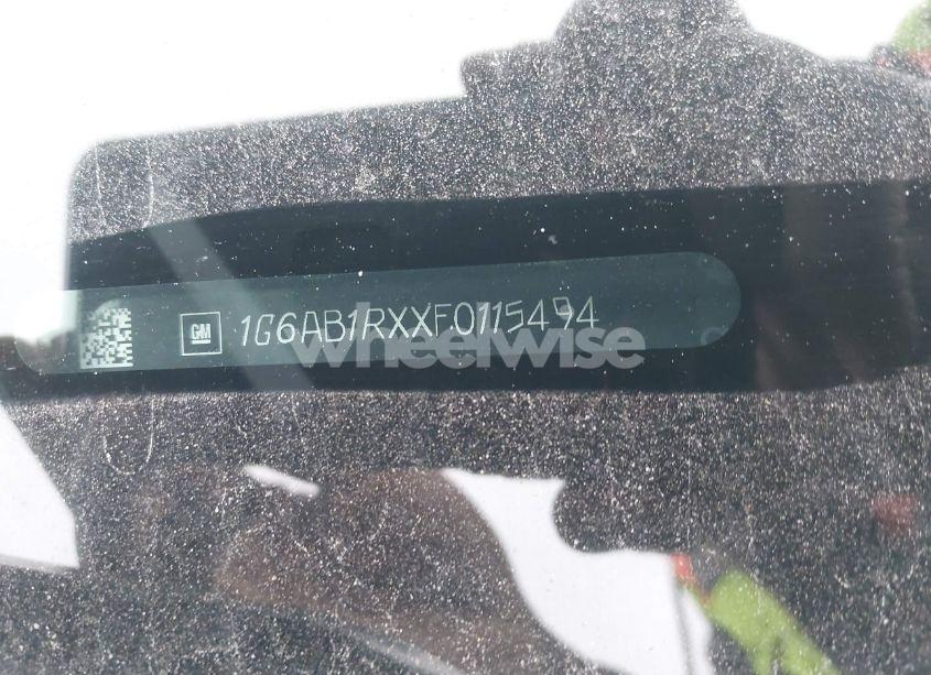 Photo 9 of 2015 Cadillac Ats LUXURY (VIN 1G6AB1RXXF0115494)