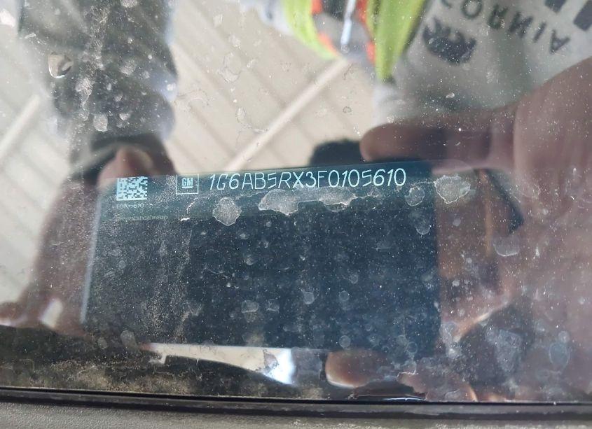 Photo 9 of 2015 Cadillac Ats LUXURY (VIN 1G6AB5RX3F0105610)