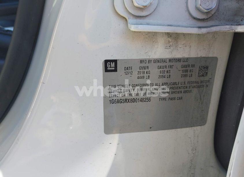 Photo 9 of 2013 Cadillac Ats STANDARD (VIN 1G6AG5RX8D0148256)