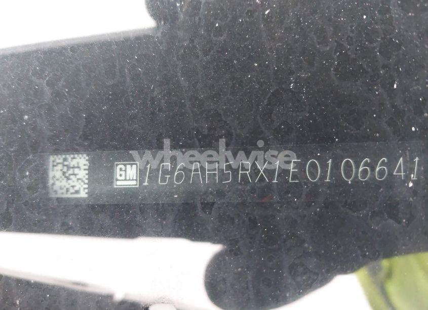 Photo 9 of 2014 Cadillac Ats LUXURY (VIN 1G6AH5RX1E0106641)