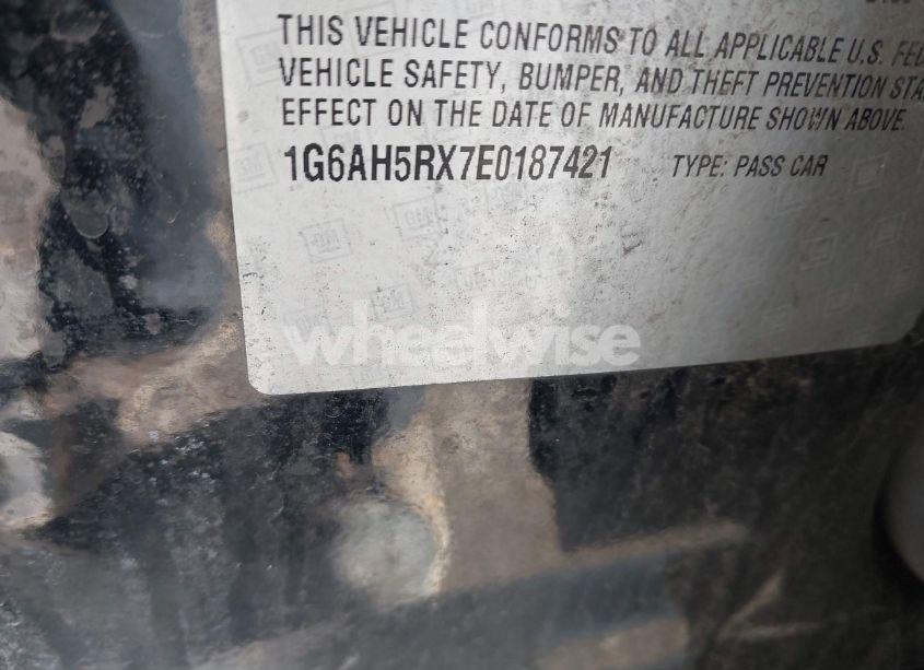 Photo 9 of 2014 Cadillac Ats LUXURY (VIN 1G6AH5RX7E0187421)