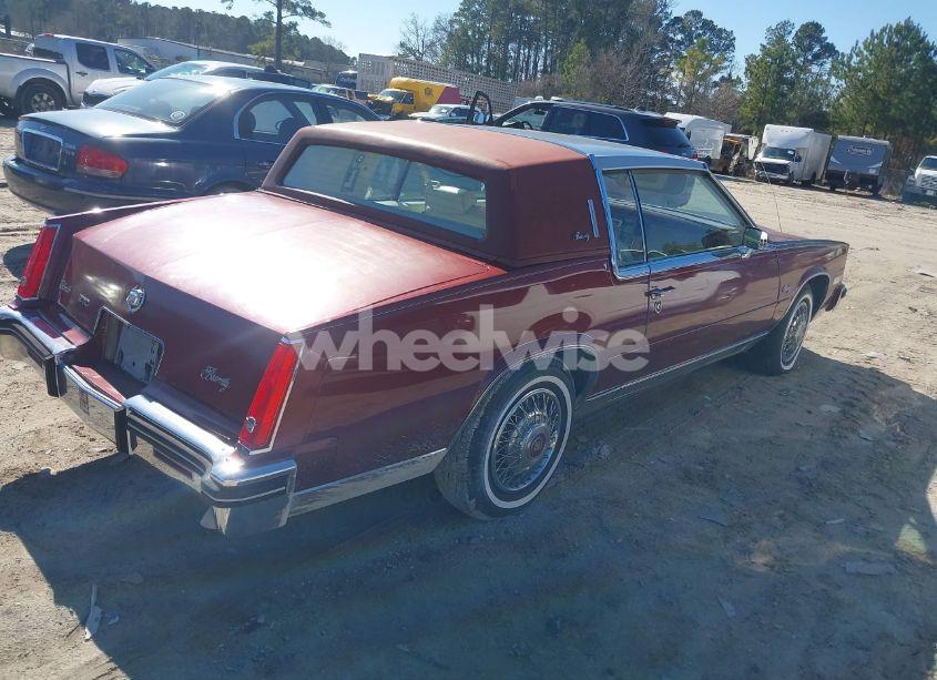 Photo 4 of 1984 Cadillac Eldorado (VIN 1G6AL5789EE608519)