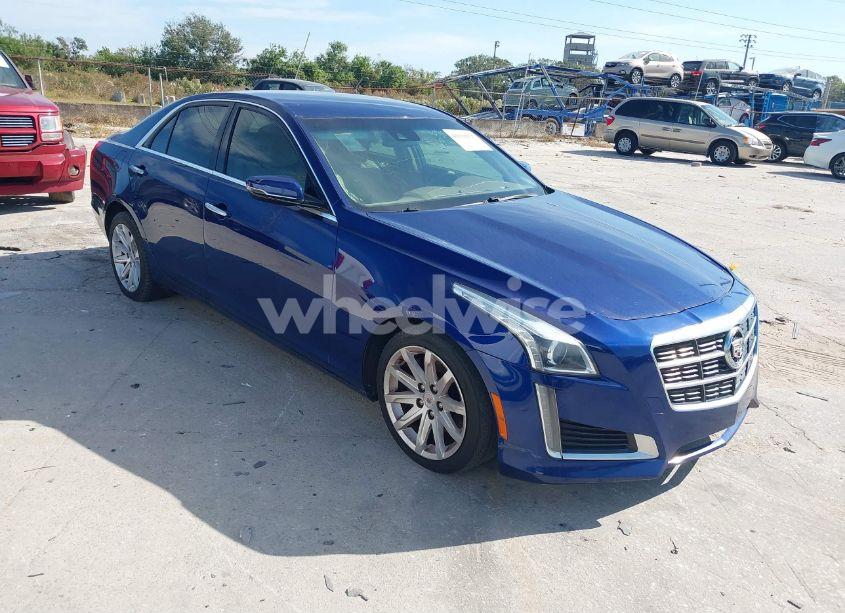 2014 Cadillac Cts LUXURY (VIN 1G6AR5SX0E0196551) main photo