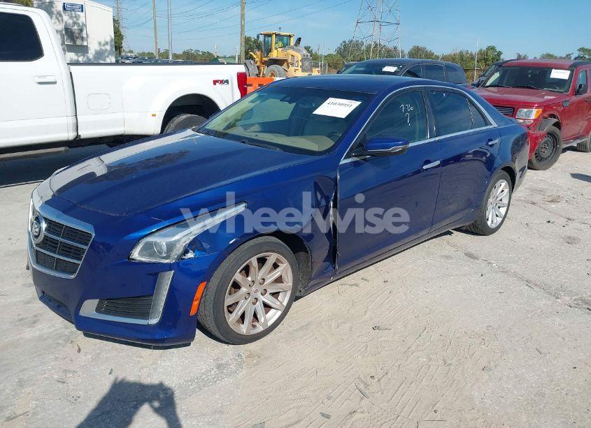 Photo 2 of 2014 Cadillac Cts LUXURY (VIN 1G6AR5SX0E0196551)