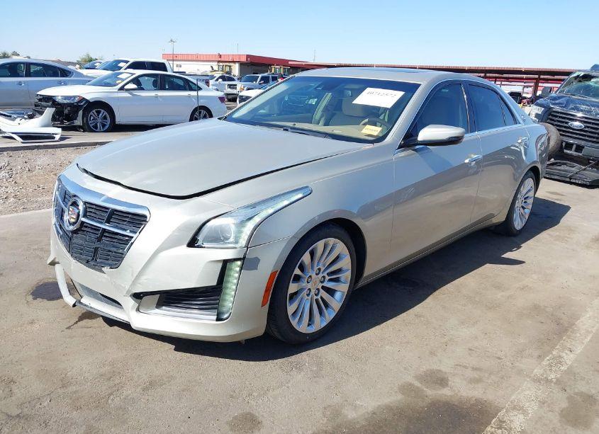 Photo 2 of 2014 Cadillac Cts LUXURY (VIN 1G6AR5SX2E0186698)