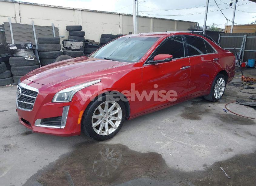 Photo 2 of 2014 Cadillac Cts LUXURY (VIN 1G6AR5SX6E0186302)