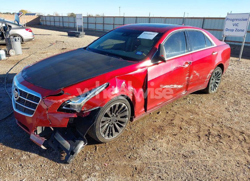 Photo 2 of 2014 Cadillac Cts LUXURY (VIN 1G6AX5SX0E0197690)