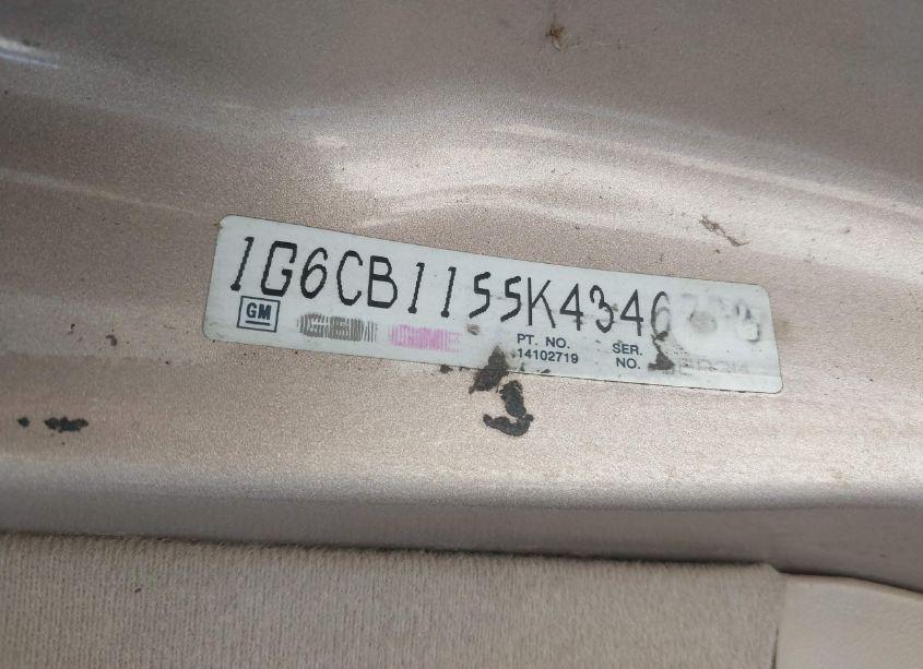 Photo 9 of 1989 Cadillac Fleetwood (VIN 1G6CB1155K4346793)