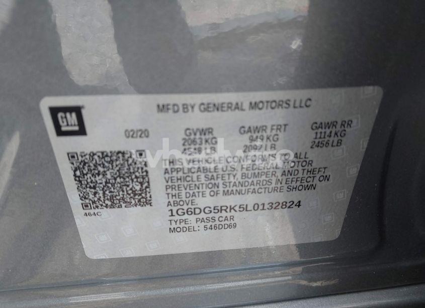 Photo 9 of 2020 Cadillac Ct4 SPORT (VIN 1G6DG5RK5L0132824)