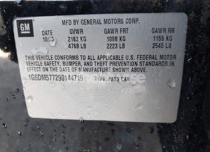 Photo 9 of 2009 Cadillac Cts STANDARD (VIN 1G6DM577290144719)