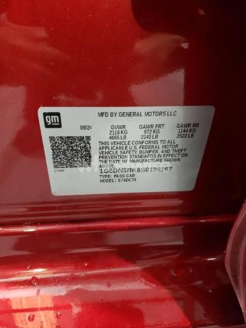 Photo 5 of 2025 CADILLAC CT5 PREMIUM LUXURY (VIN 1G6DN5RK6S0109167)