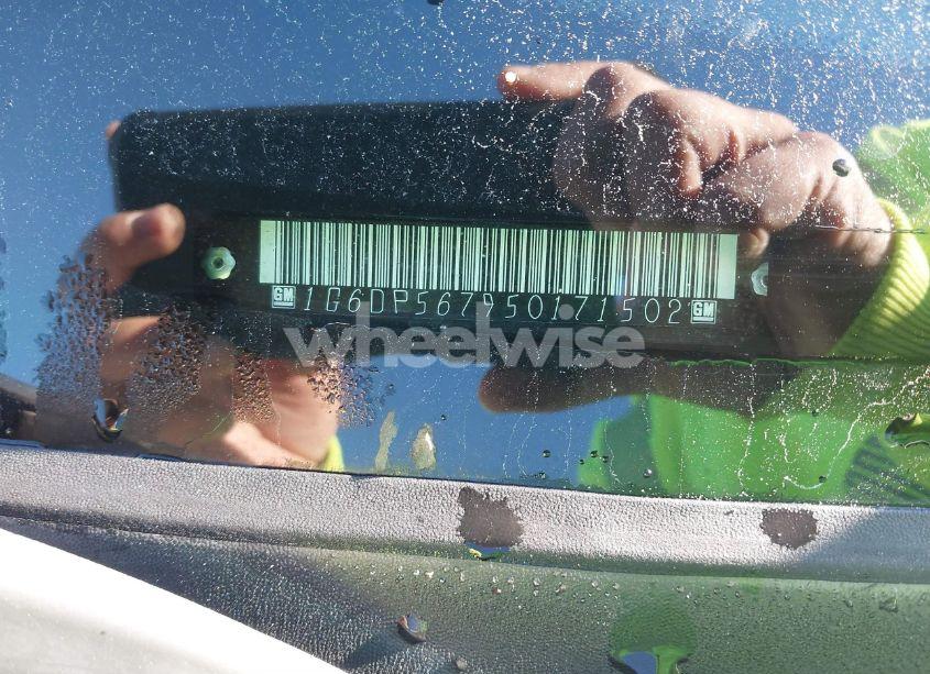 Photo 9 of 2005 Cadillac Cts STANDARD (VIN 1G6DP567950171502)