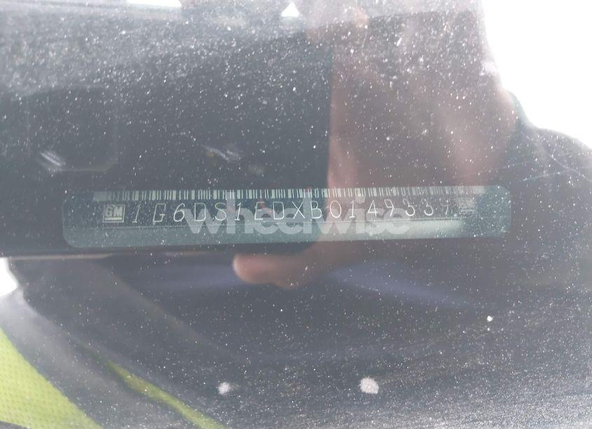 Photo 9 of 2011 Cadillac Cts PREMIUM (VIN 1G6DS1EDXB0149339)