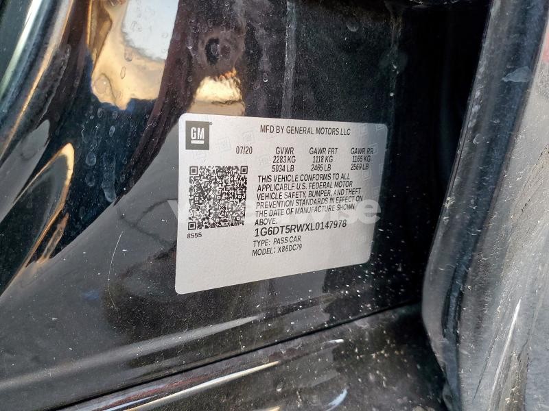 Photo 9 of 2020 CADILLAC CT5 PREMIUM LUXURY (VIN 1G6DT5RWXL0147978)