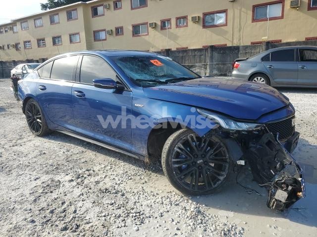 Photo 2 of 2021 CADILLAC CT5-V (VIN 1G6DV5RW6M0143812)