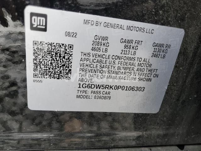 Photo 3 of 2023 CADILLAC CT5 LUXURY (VIN 1G6DW5RK0P0106303)