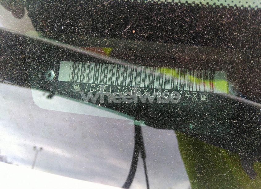 Photo 9 of 1999 Cadillac Eldorado STANDARD (VIN 1G6EL12Y2XU606198)