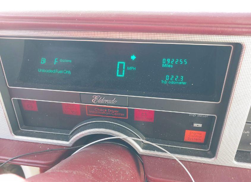 Photo 7 of 1986 Cadillac Eldorado (VIN 1G6EL5787GU602633)
