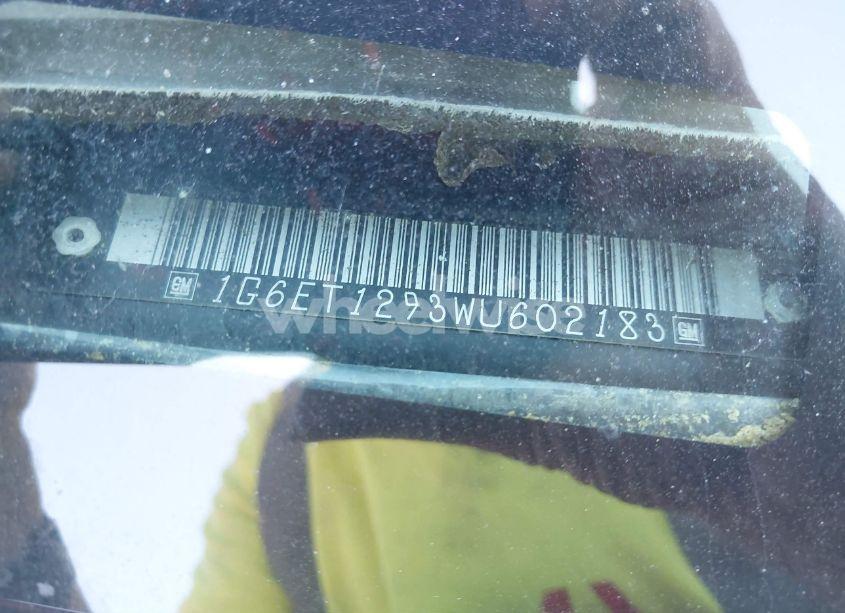 Photo 9 of 1998 Cadillac Eldorado TOURING (VIN 1G6ET1293WU602183)