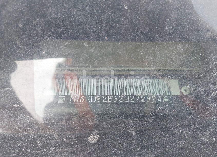 Photo 9 of 1995 Cadillac Deville (VIN 1G6KD52B5SU272924)