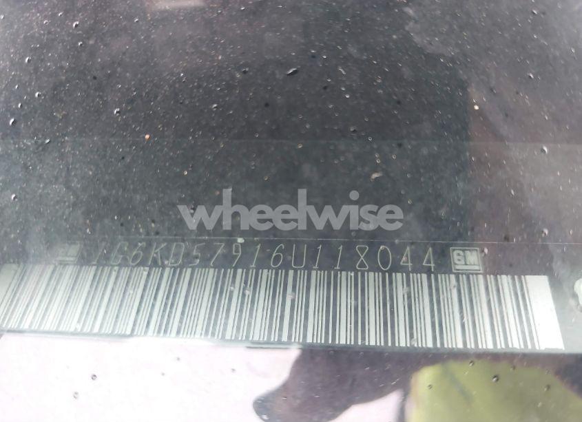 Photo 9 of 2006 Cadillac Dts PERFORMANCE (VIN 1G6KD57916U118044)