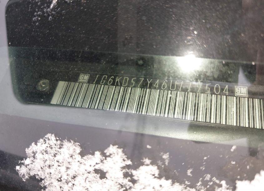 Photo 9 of 2006 Cadillac Dts (VIN 1G6KD57Y46U119504)