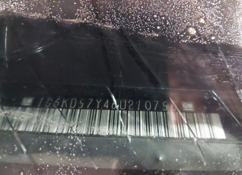 Photo 9 of 2006 Cadillac Dts (VIN 1G6KD57Y46U210756)