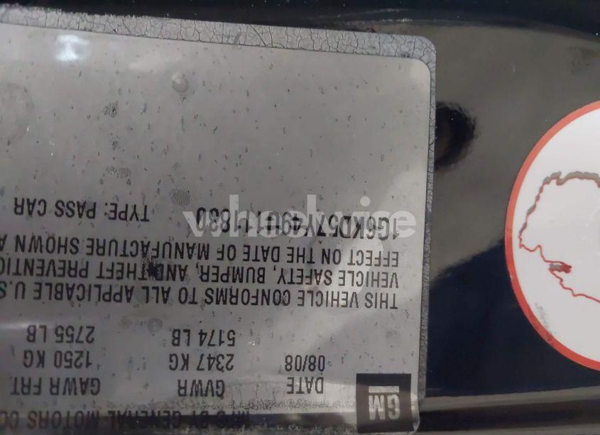 Photo 9 of 2009 Cadillac Dts 1SB (VIN 1G6KD57Y49U111830)