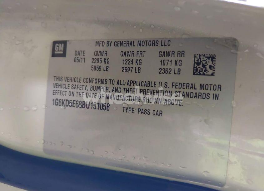 Photo 9 of 2011 Cadillac Dts LUXURY COLLECTION (VIN 1G6KD5E68BU151058)