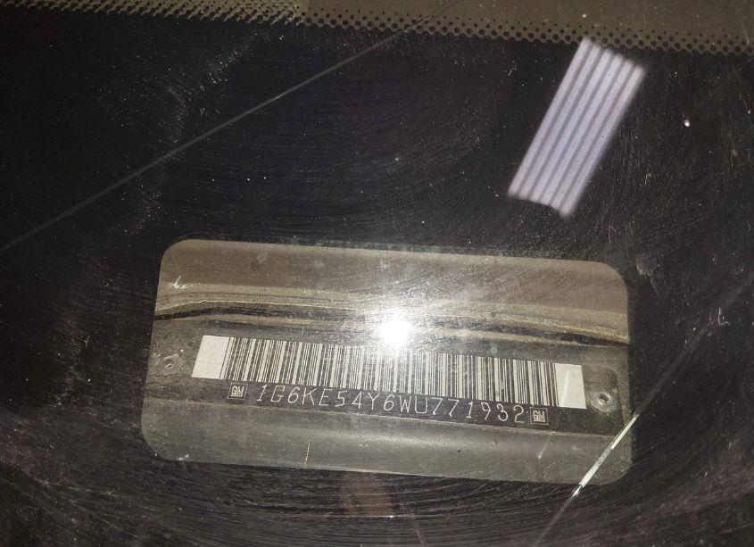 Photo 9 of 1998 Cadillac Deville D'ELEGANCE (VIN 1G6KE54Y6WU771932)