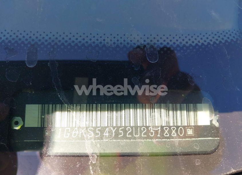 Photo 9 of 2002 Cadillac Seville SLS (VIN 1G6KS54Y52U231880)