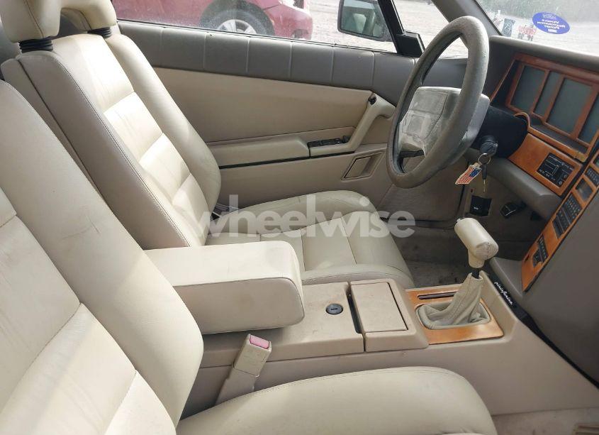 Photo 8 of 1991 Cadillac Allante N/A (VIN 1G6VS3387MU126117)