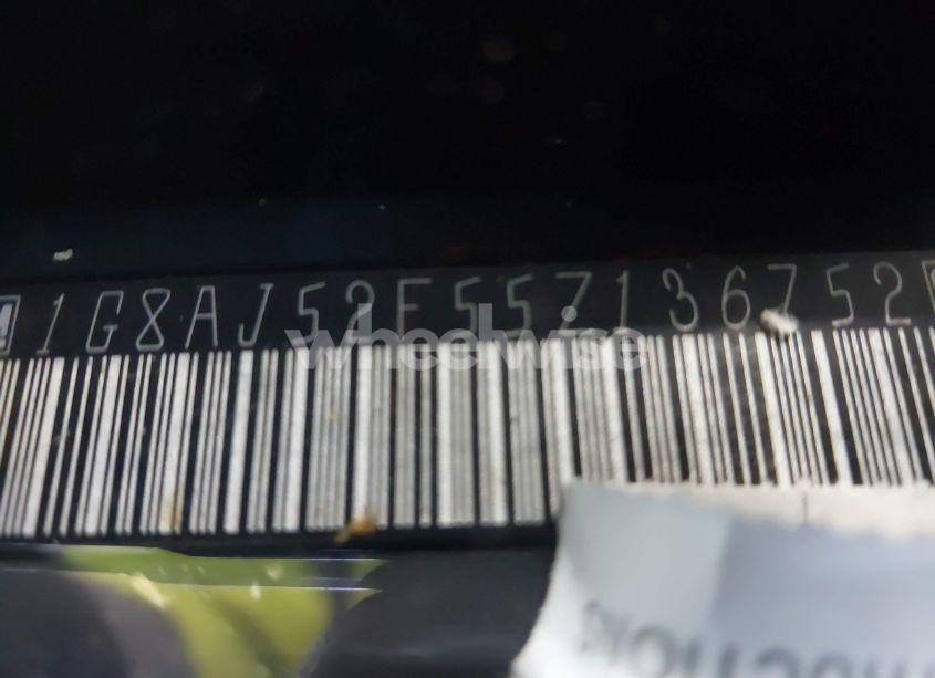 Photo 9 of 2005 Saturn Ion 2 (VIN 1G8AJ52F55Z136752)