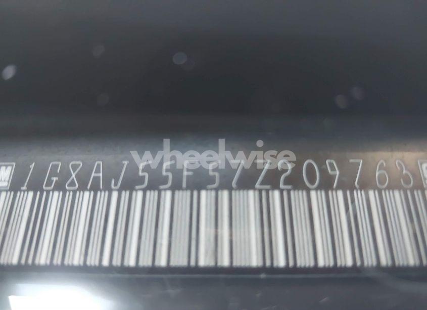 Photo 9 of 2007 Saturn Ion 2 (VIN 1G8AJ55F57Z209763)