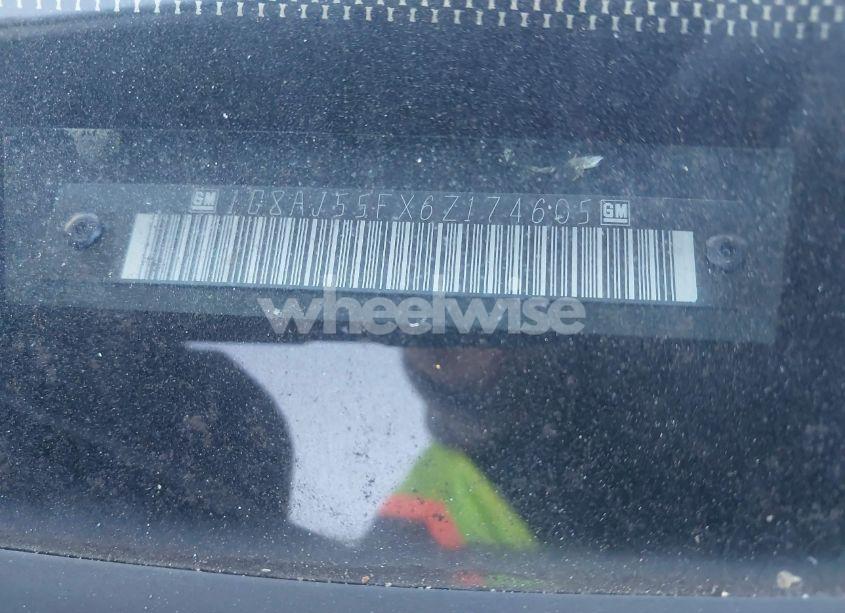 Photo 9 of 2006 Saturn Ion 2 (VIN 1G8AJ55FX6Z174605)