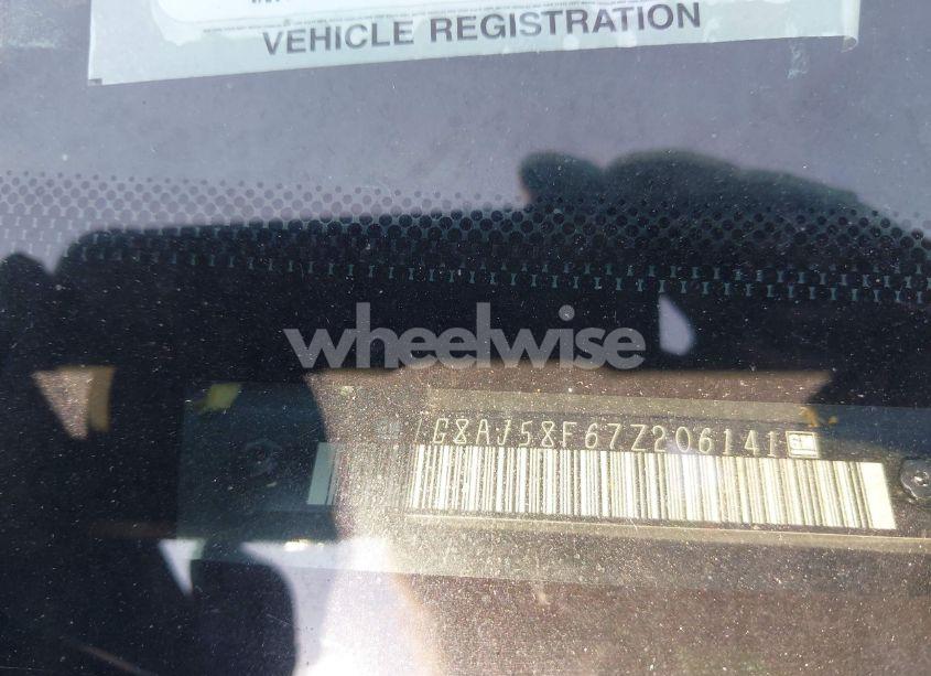 Photo 12 of 2007 Saturn Ion 2 (VIN 1G8AJ58F67Z206141)