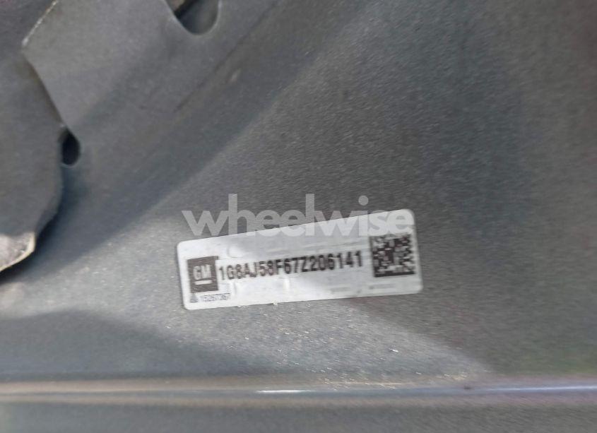 Photo 13 of 2007 Saturn Ion 2 (VIN 1G8AJ58F67Z206141)