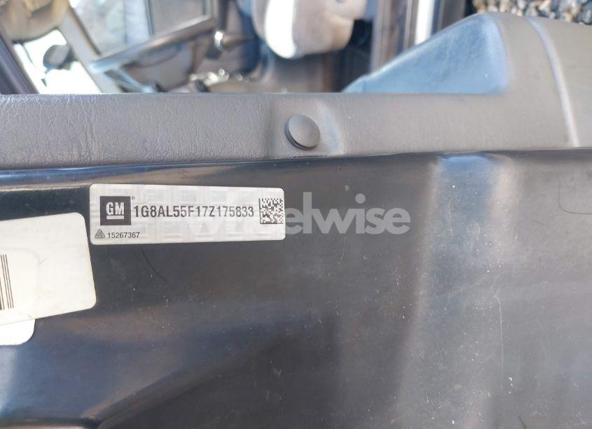 Photo 9 of 2007 Saturn Ion 3 (VIN 1G8AL55F17Z175833)