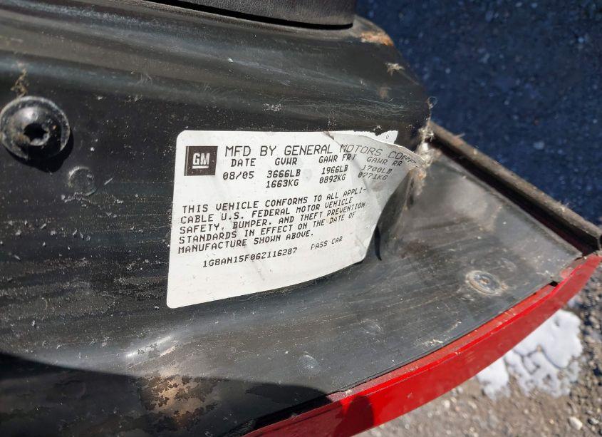 Photo 9 of 2006 Saturn Ion 2 (VIN 1G8AN15F06Z116287)