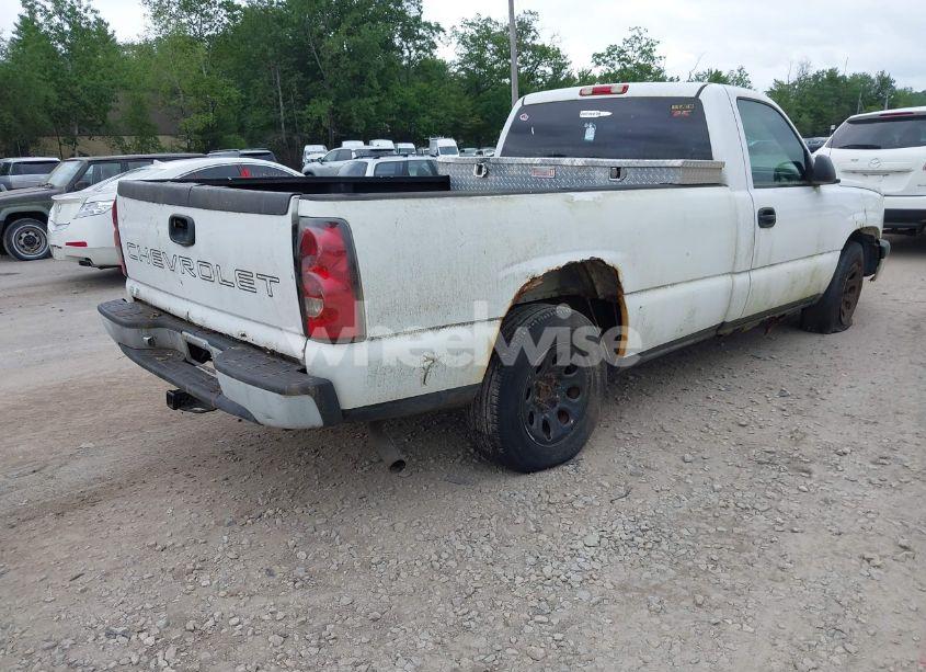 Photo 4 of 2007 Chevrolet Silverado 1500 CLASSIC WORK TRUCK (VIN 1G8JW84R51Y******)