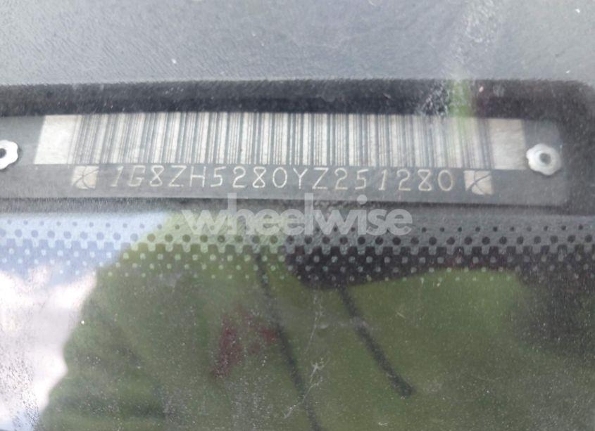 Photo 9 of 2000 Saturn Sl1 N/A (VIN 1G8ZH5280YZ251280)