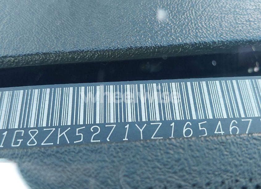 Photo 13 of 2000 Saturn Sl2 N/A (VIN 1G8ZK5271YZ165467)