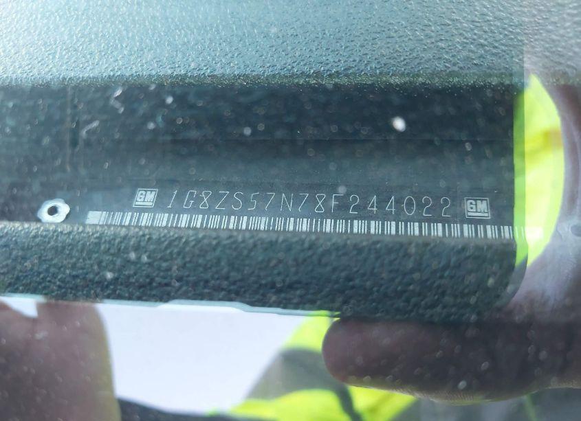 Photo 9 of 2008 Saturn Aura XE (VIN 1G8ZS57N78F244022)