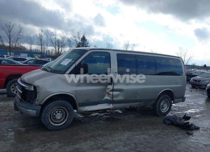 Photo 14 of 2002 Chevrolet Express (VIN 1GAGG25R121216538)