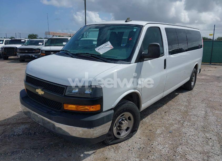 Photo 2 of 2020 Chevrolet Express PASSENGER RWD 3500 EXTENDED WHEELBASE LS (VIN 1GAZGNFG3L1241756)