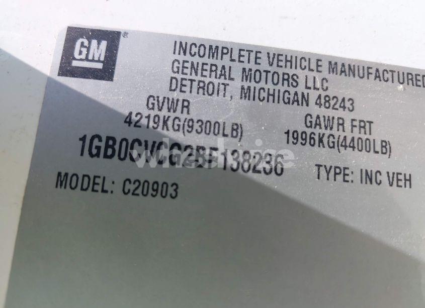 Photo 9 of 2011 Chevrolet Silverado 2500HD WORK TRUCK (VIN 1GB0CVCG2BF138236)