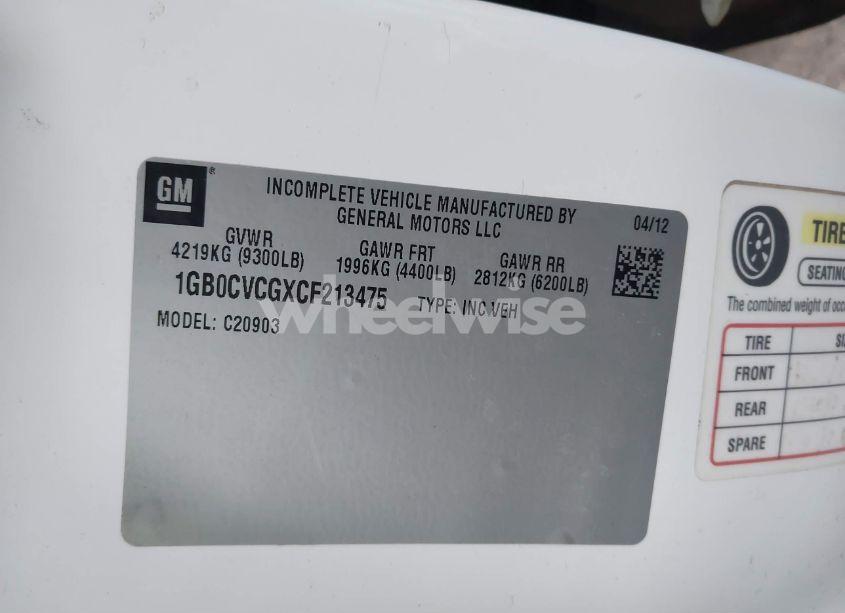 Photo 9 of 2012 Chevrolet Silverado 2500HD (VIN 1GB0CVCGXCF213475)