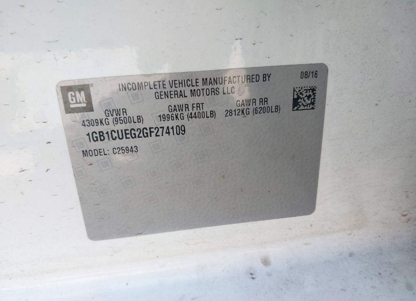 2016 Chevrolet Silverado