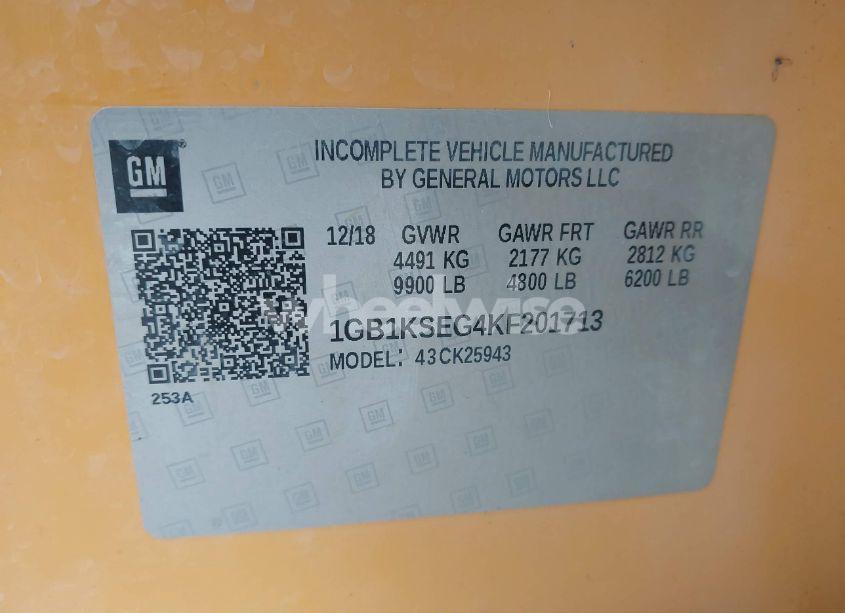 Photo 9 of 2019 Chevrolet Silverado 2500HD LT (VIN 1GB1KSEG4KF201713)