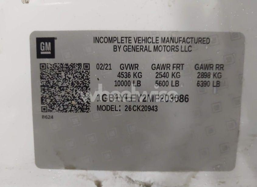 Photo 9 of 2021 Chevrolet Silverado 2500HD (VIN 1GB1YLEY2MF203086)